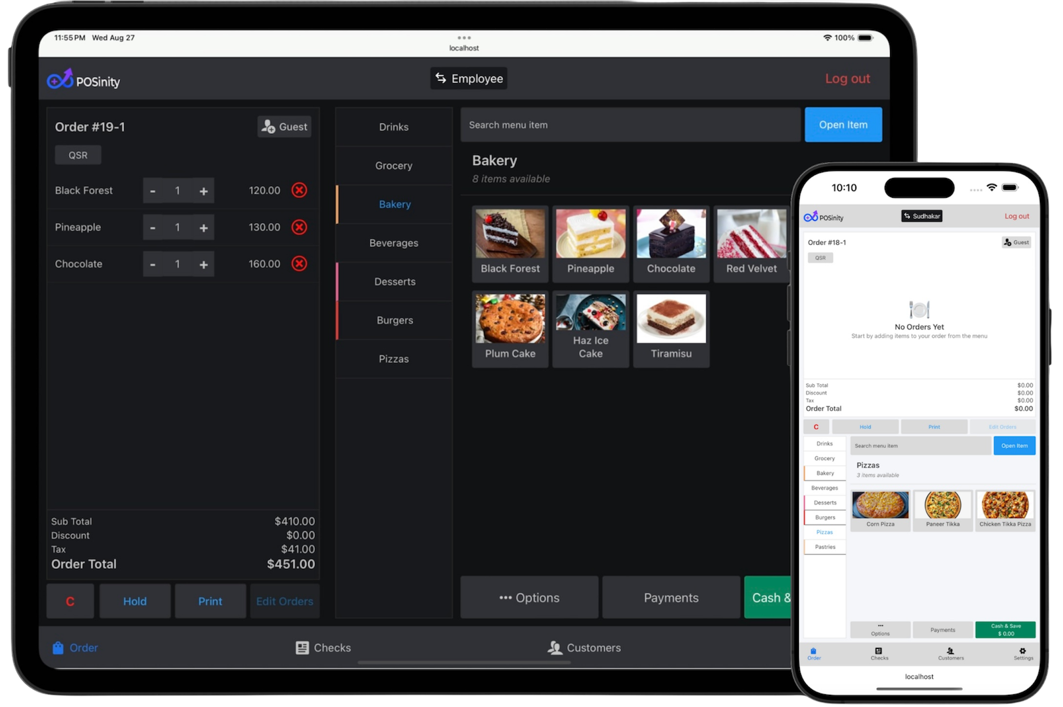 Modern POS System